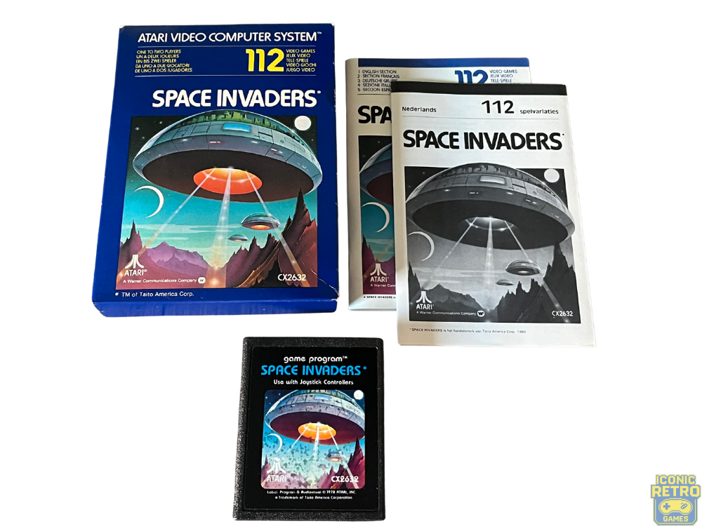 Atari 2600 Space Invaders & Missile Command