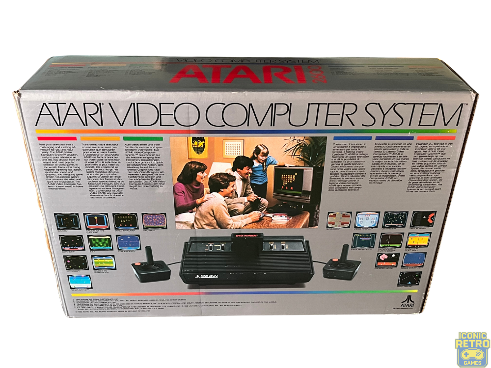 Atari 2600 Space Invaders & Missile Command