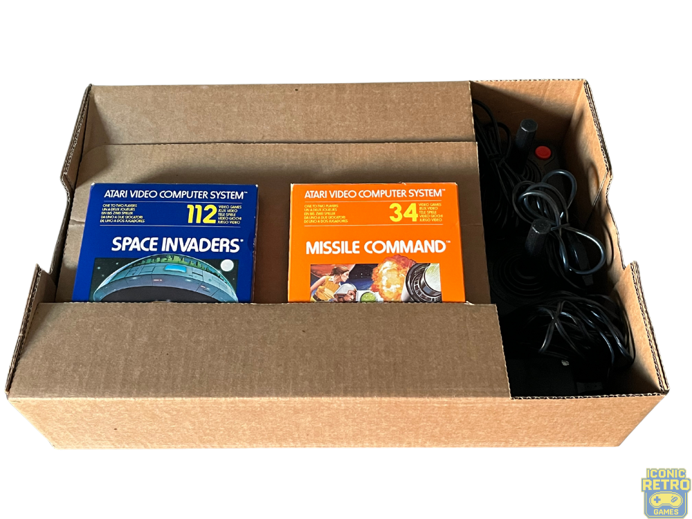 Atari 2600 Space Invaders & Missile Command