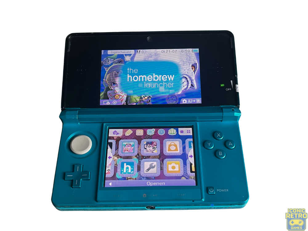 Nintendo 3DS Aqua Blue V2