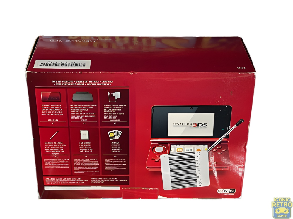 Nintendo 3DS Metallic Red