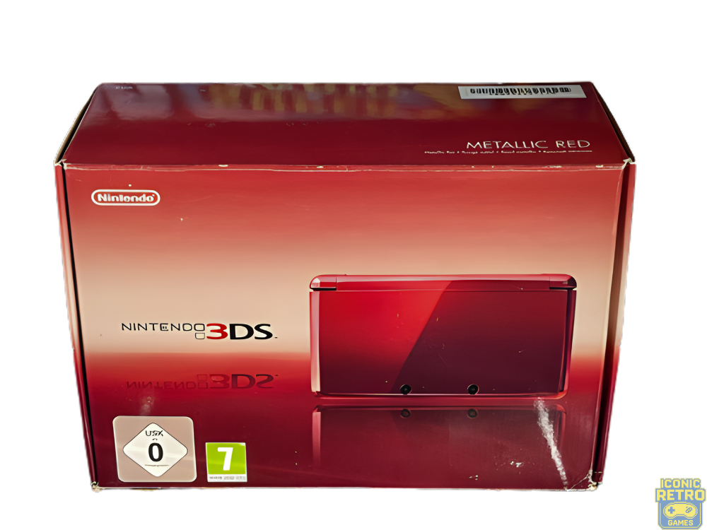 Nintendo 3DS Metallic Red
