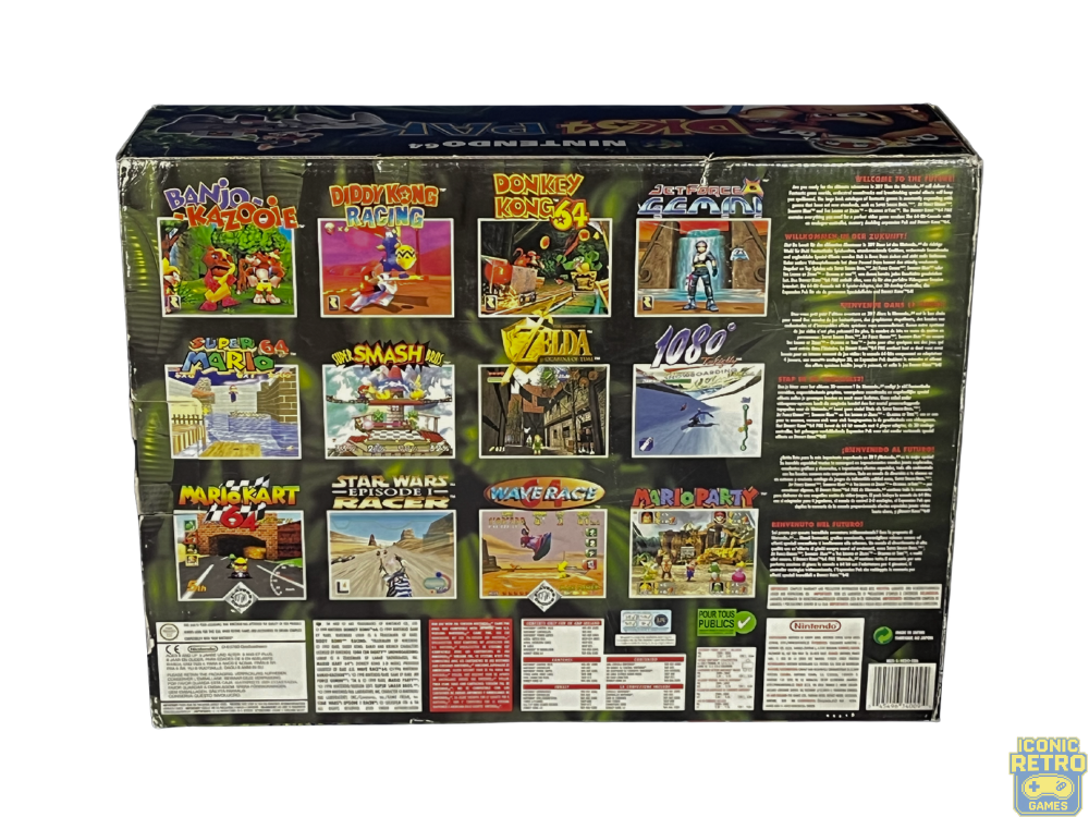 Nintendo 64 Donkey Kong 64 pack