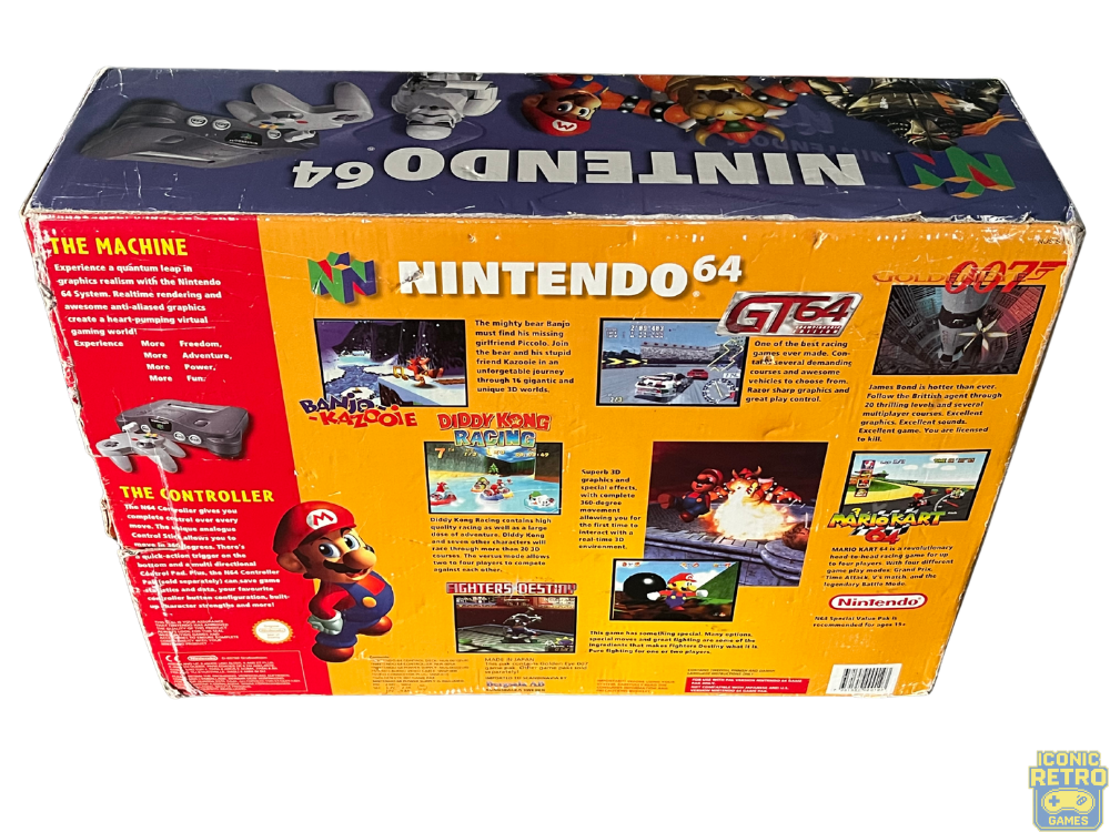 Nintendo 64 Special Value Pak – Met Super Mario 64 en GoldenEye 007