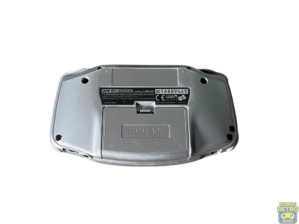 Nintendo Gameboy Advance Zilver