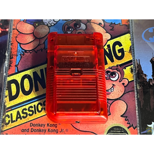 Nintendo Gameboy DMG Transparant Rood