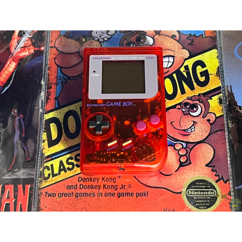 Nintendo Gameboy DMG Transparent Rot