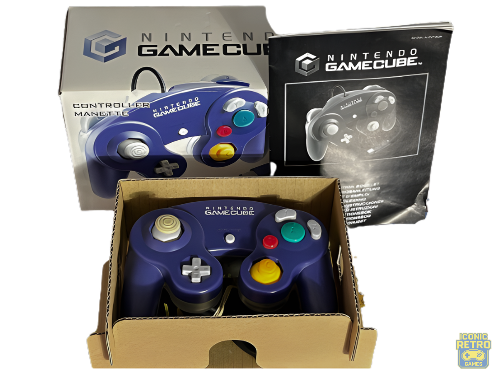 Nintendo Gamecube Controller Lila Transparent
