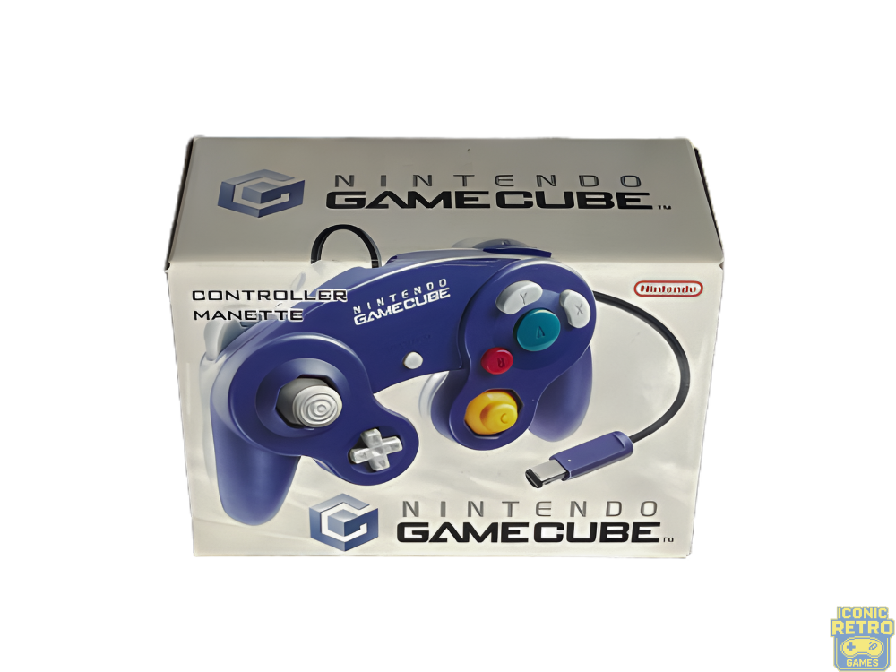 Nintendo Gamecube Controller Lila Transparent