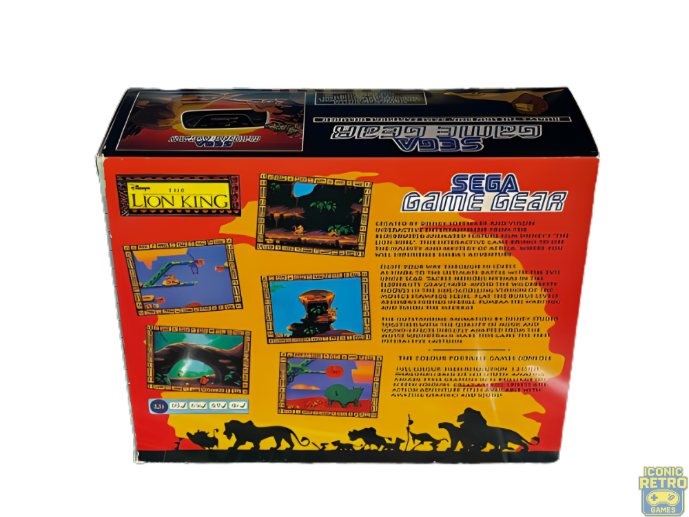 Sega Game Gear Lion King Pack