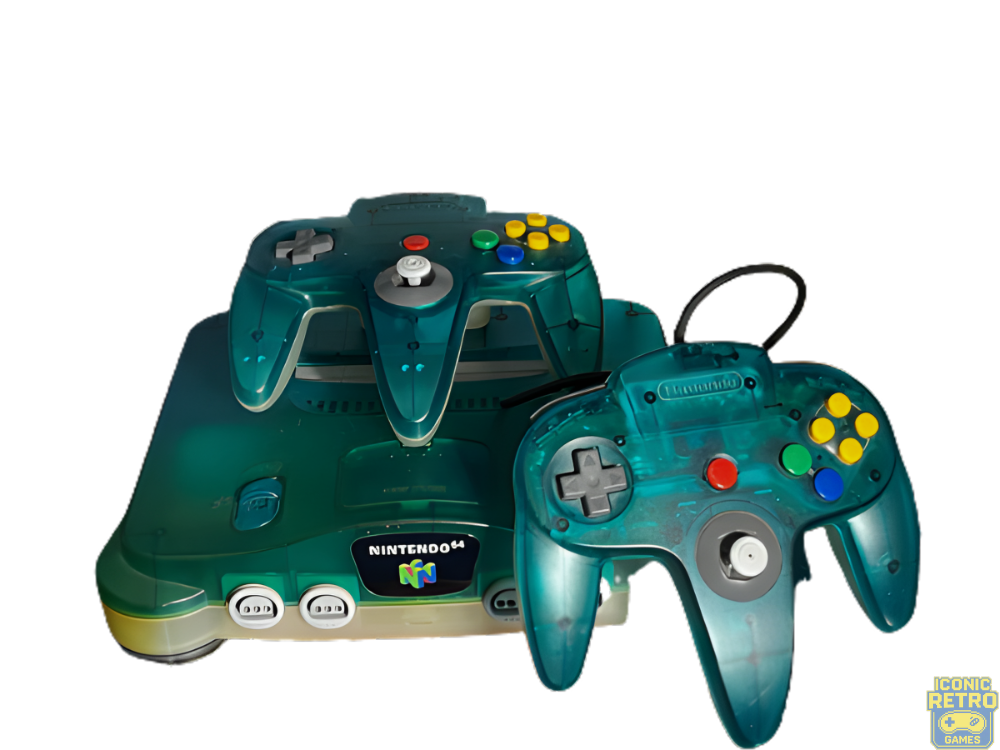 Nintendo 64 Clear Blue