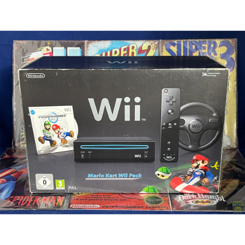 Nintendo Wii Mario Kart Wii Paket