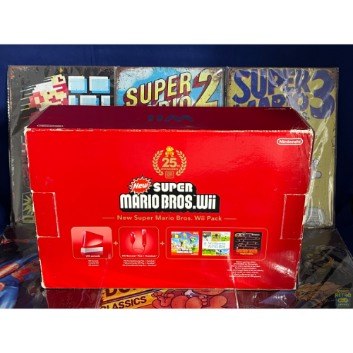 Nintendo Wii New Super Mario Bros Wii Pack