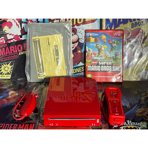 Nintendo Wii New Super Mario Bros Wii Pack