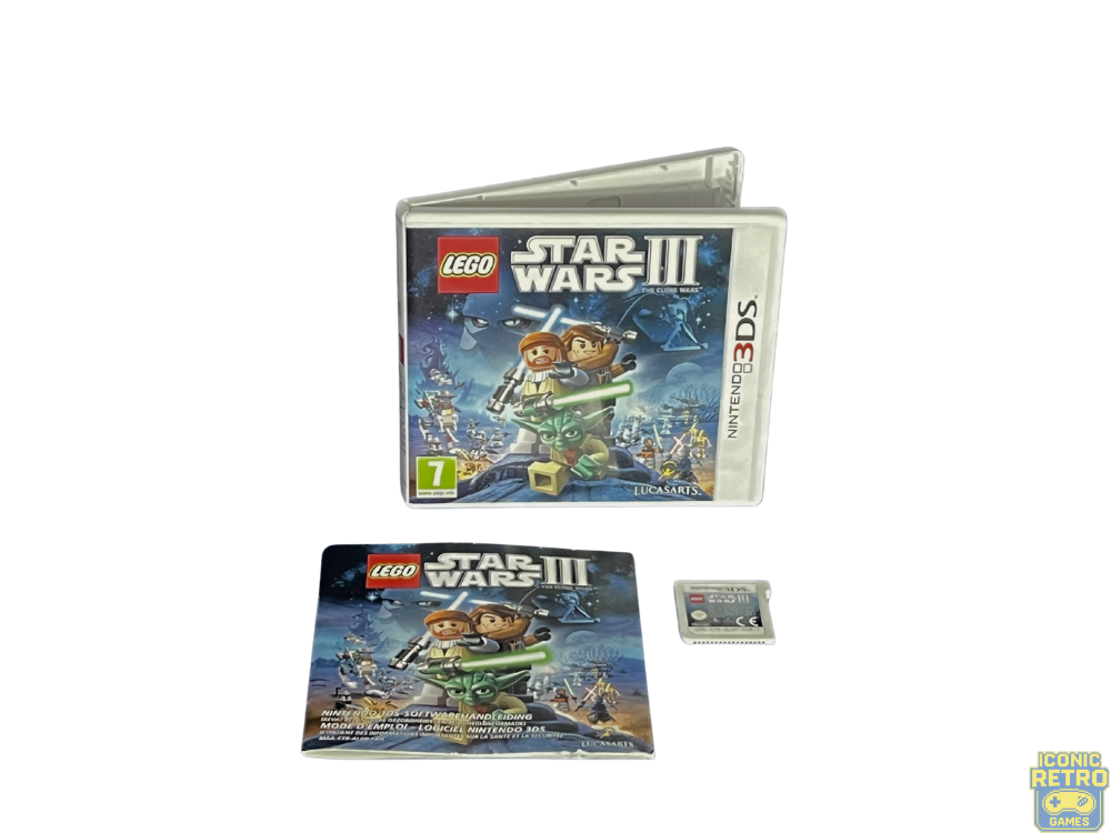 Nintendo 3DS Lego Star Wars 3 The Clone Wars