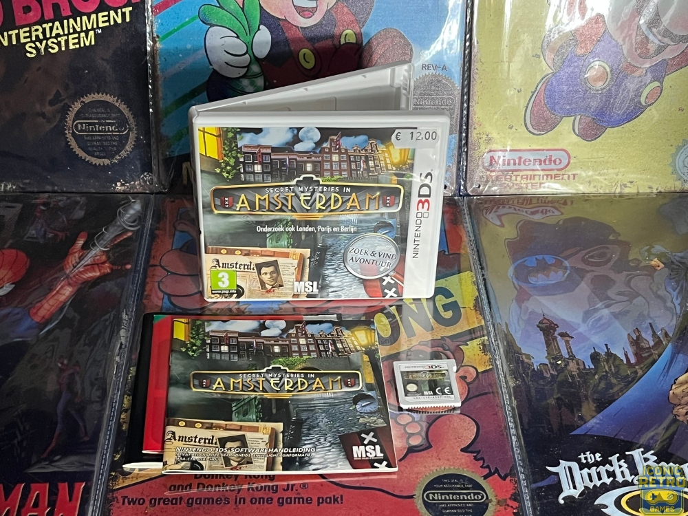 Geheime Geheimnisse des Nintendo 3DS in Amsterdam
