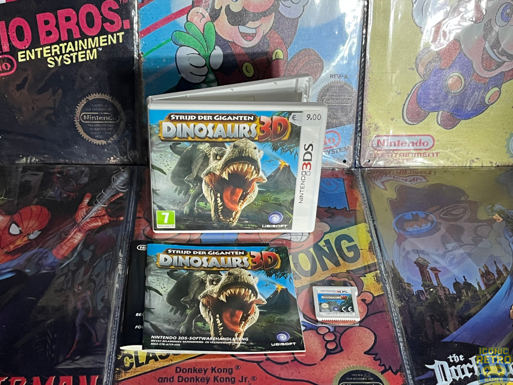 Nintendo 3DS Battle of the Giants Dinosaurs 3D