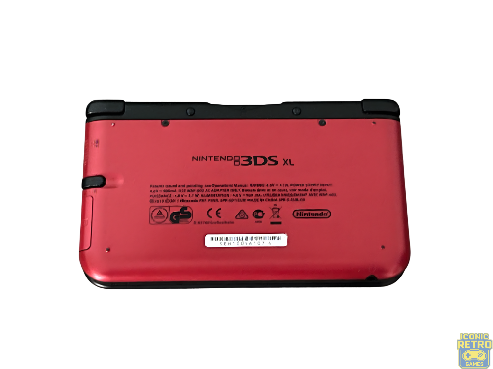 Nintendo 3DS XL Red & Black