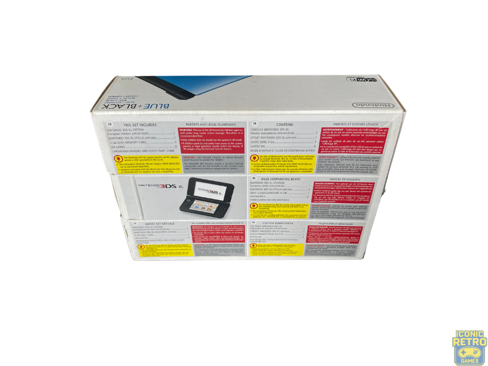 Nintendo 3DS XL Blue & Black