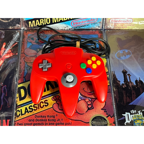 Nintendo 64 Controller Rot mit Box