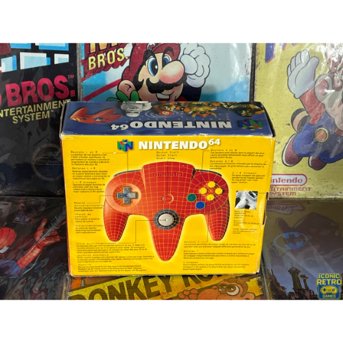Nintendo 64 Controller Rot mit Box