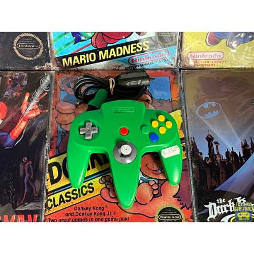 Nintendo 64 Controller Grün