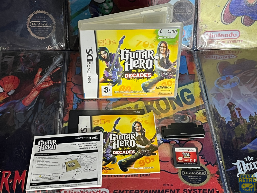 Nintendo DS Guitar Hero On Tour Decades