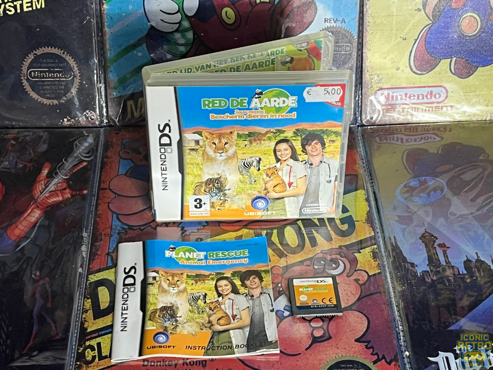 Nintendo DS Rette die Erde! Deine Mission: Schütze Tiere in Not.