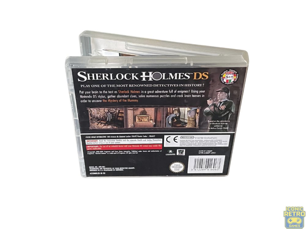 Nintendo DS Sherlock Holmes The Mystery Of The Mummy