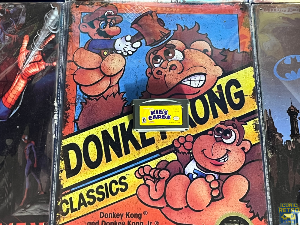 Nintendo Gameboy Advance Kid's Cards