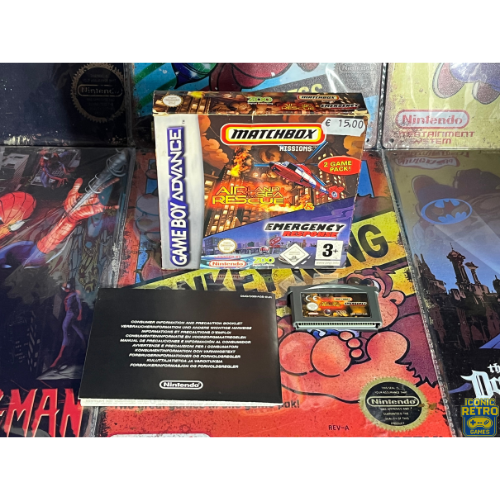 Nintendo Gameboy Advance Matchbox Missions &amp; Emergency Response