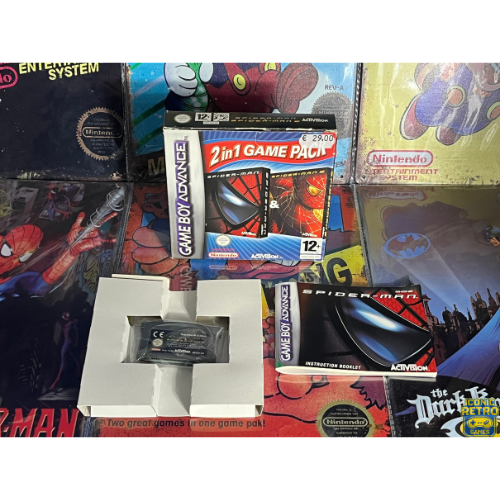 Nintendo Gameboy Advance Spider-Man &amp; Spider-Man 2