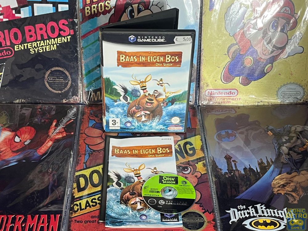 Nintendo Gamecube Boss in Own Forest Open Season