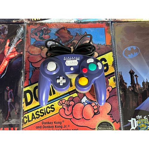 Nintendo Gamecube Controller Lila Transparent