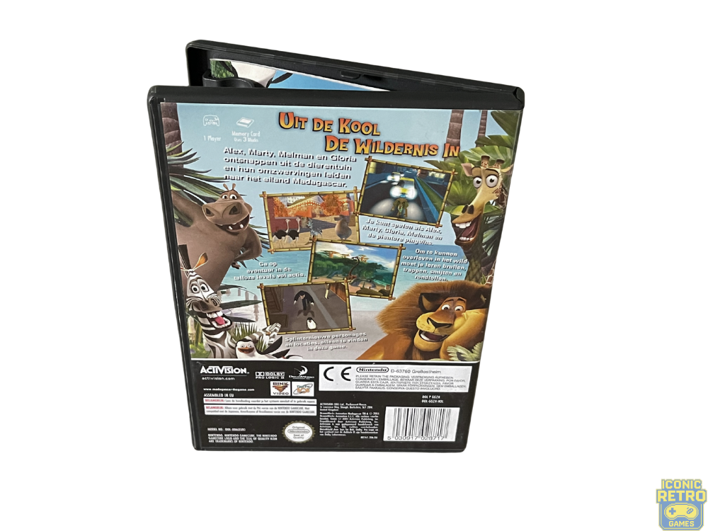 Nintendo Gamecube Madagascar