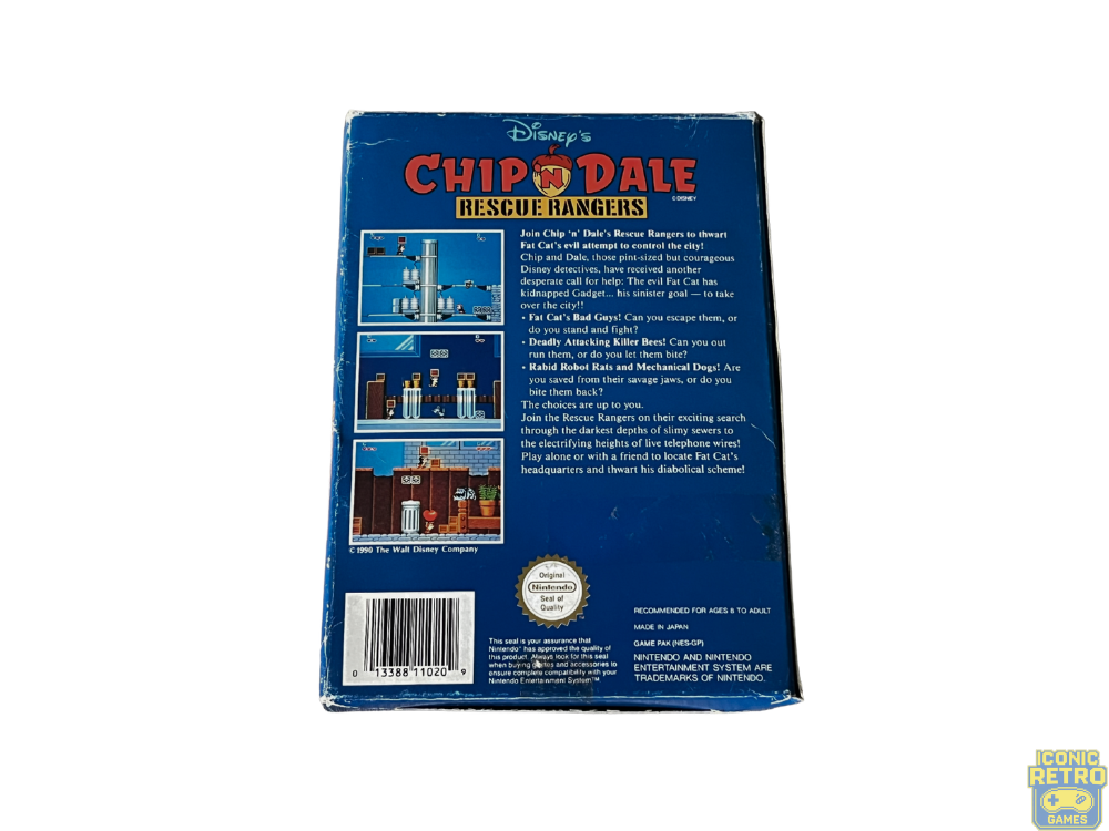 Nintendo NES Chip 'n Dale Rescue Rangers