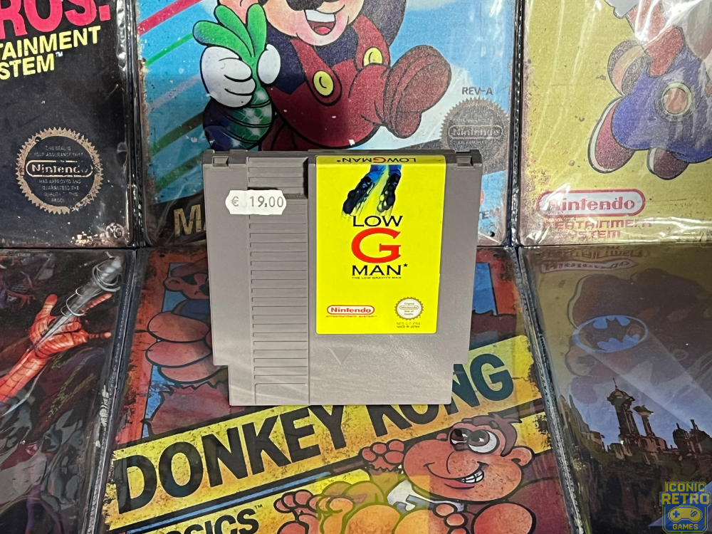 Nintendo NES The Low Gravity Man