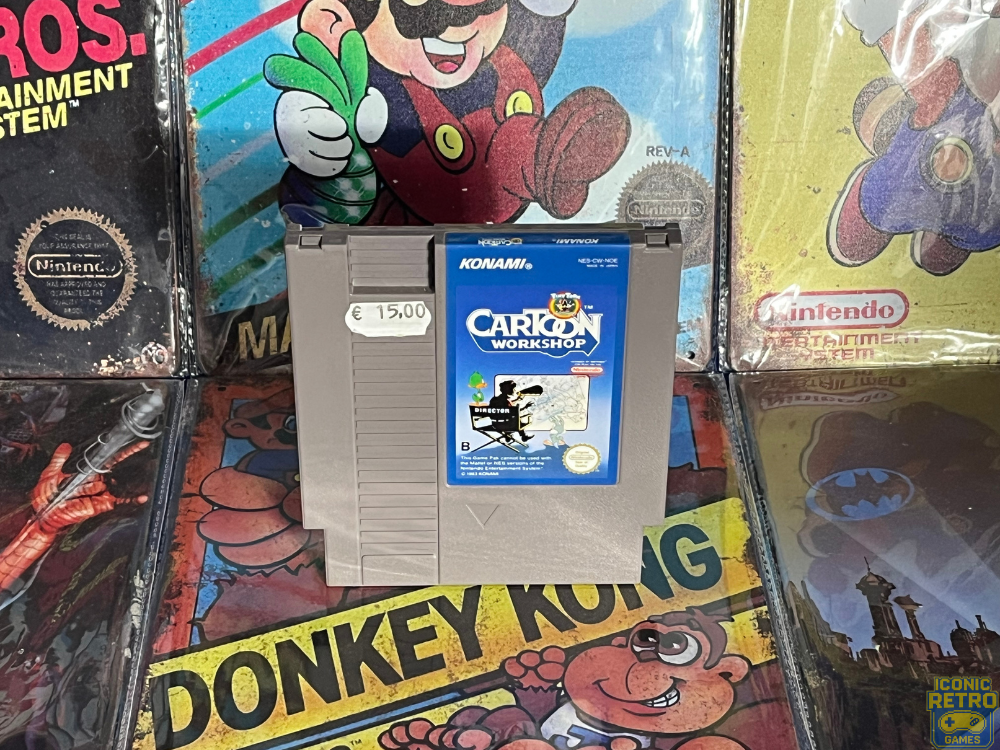 Nintendo NES Tiny Toon Adventures Cartoon Workshop