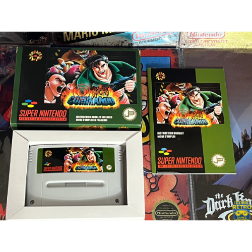 Nintendo SNES Iron Commando