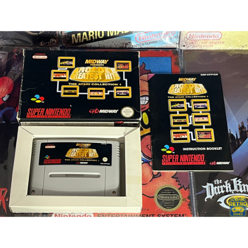 Nintendo SNES Midway Presents Arcade's Greatest Hits