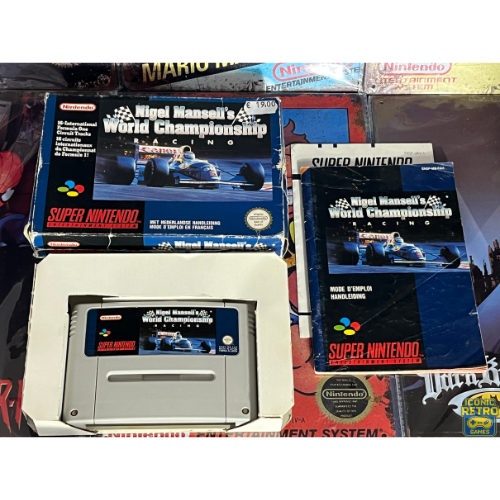 Nintendo SNES Nigel Mansell's World Championship