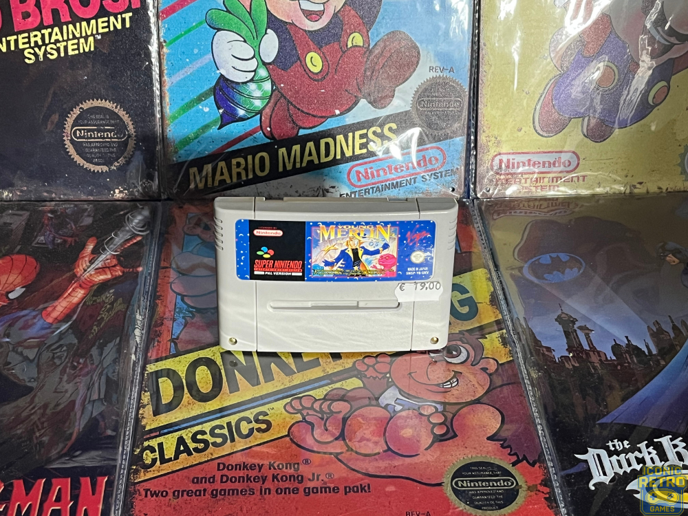 Nintendo SNES Young Merlin