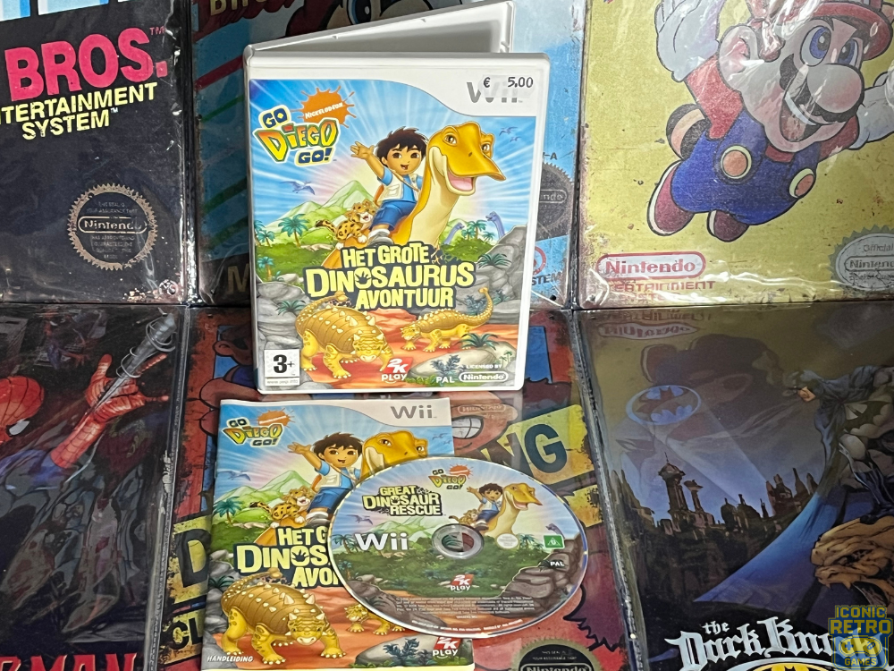 Nintendo Wii Go Diego Go! Das große Dinosaurier-Abenteuer
