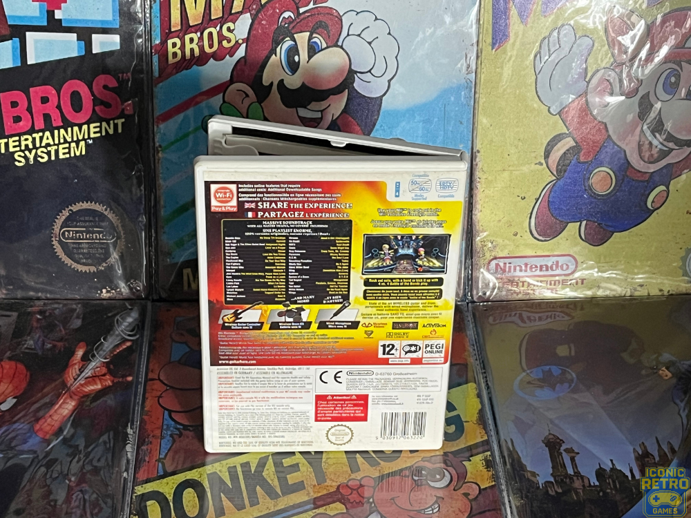 Nintendo Wii Guitar Hero World Tour