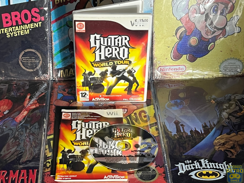 Nintendo Wii Guitar Hero World Tour