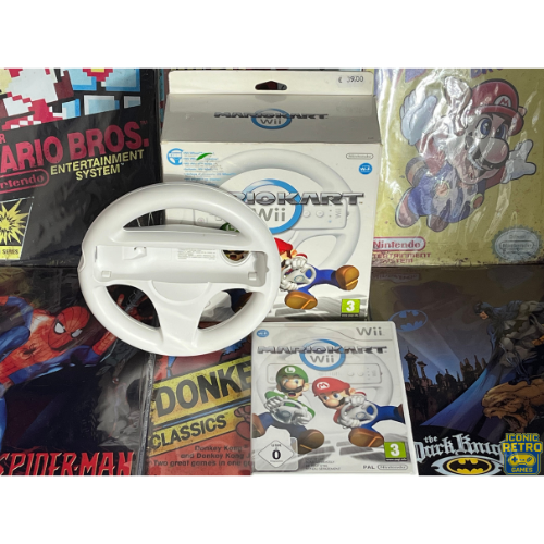 Nintendo Wii Mario Kart Wii + Stuur