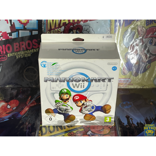 Nintendo Wii Mario Kart Wii + Stuur