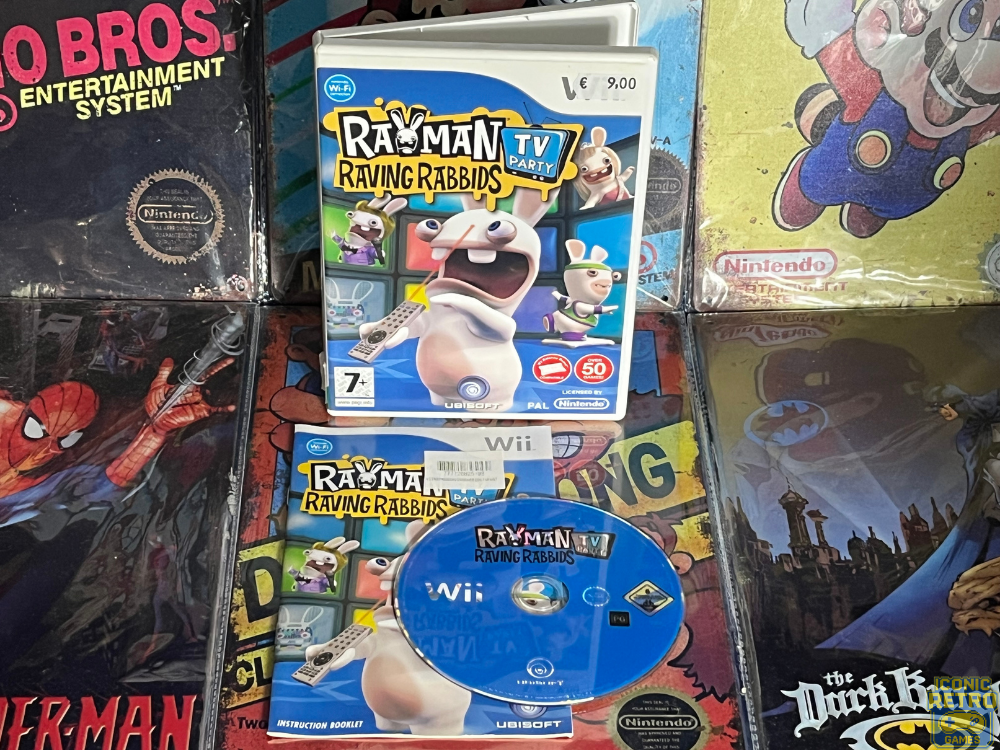 Nintendo Wii Rayman Ravings Rabbids TV Party