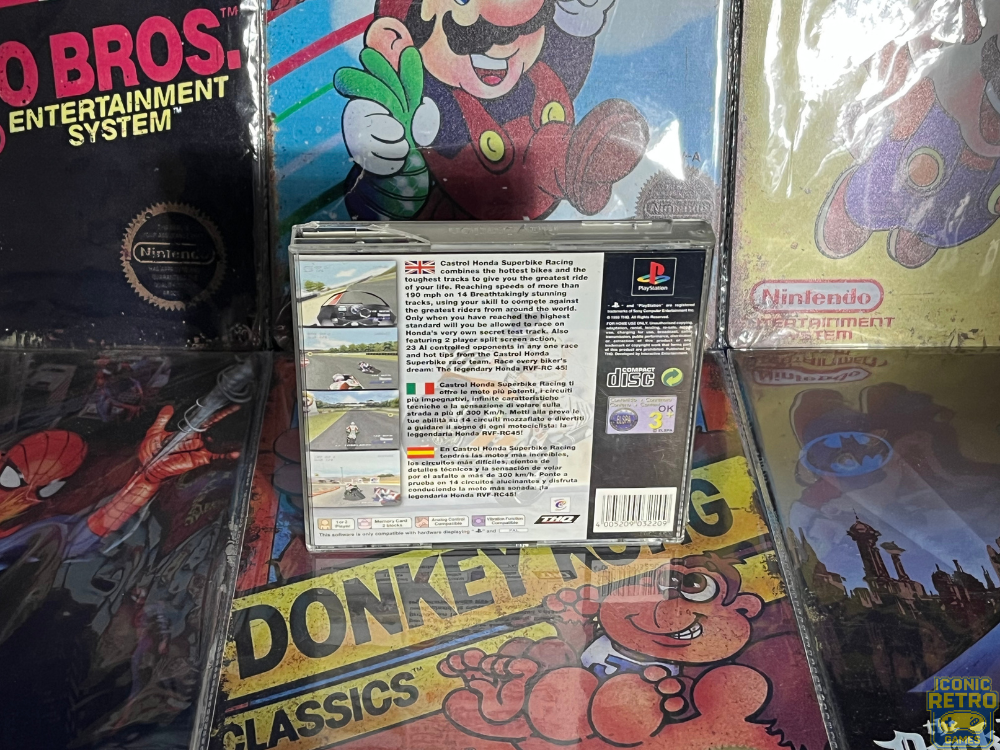 PlayStation 1 Castrol Honda Superbike Racing