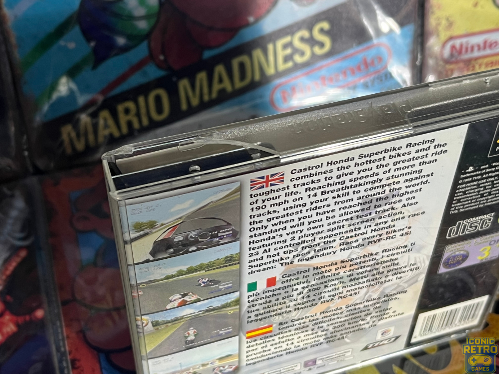 PlayStation 1 Castrol Honda Superbike Racing